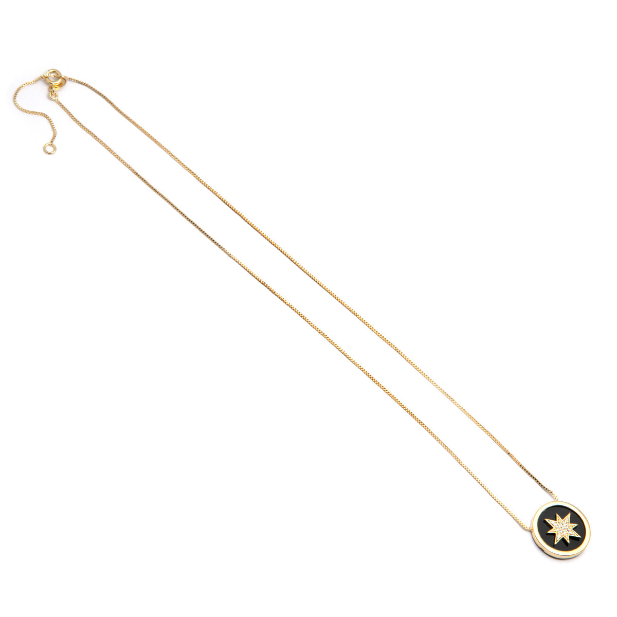 Pavé Star Necklace