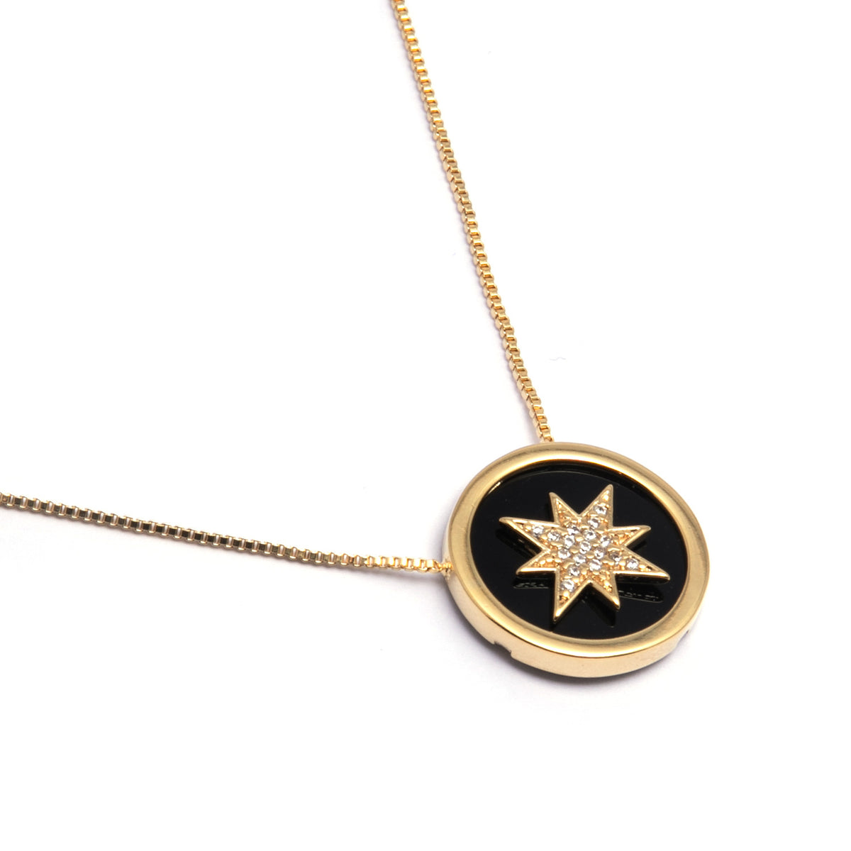 Pavé Star Necklace