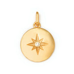 Octagram Coin Pendant
