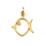 Puffy Fish Pendant