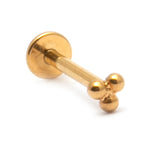 Plain Trinity Piercing Stud