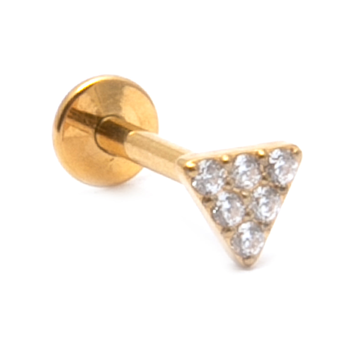 Triangle Piercing Stud
