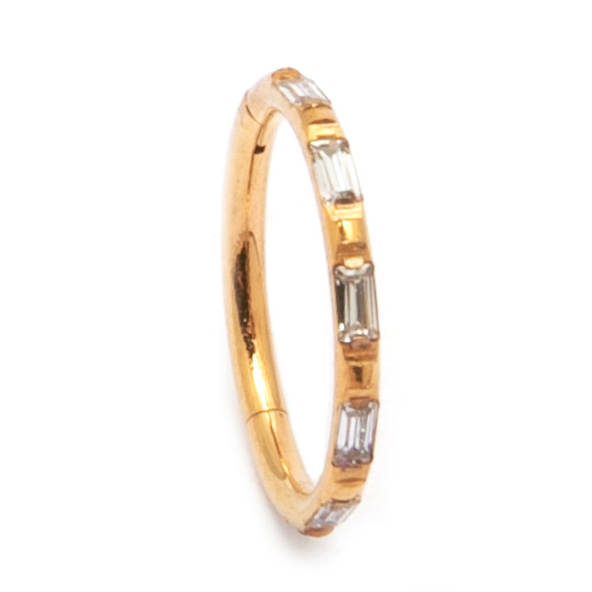 Baguette Piercing Hoop