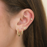 Plain Evil Eye Stud Earring