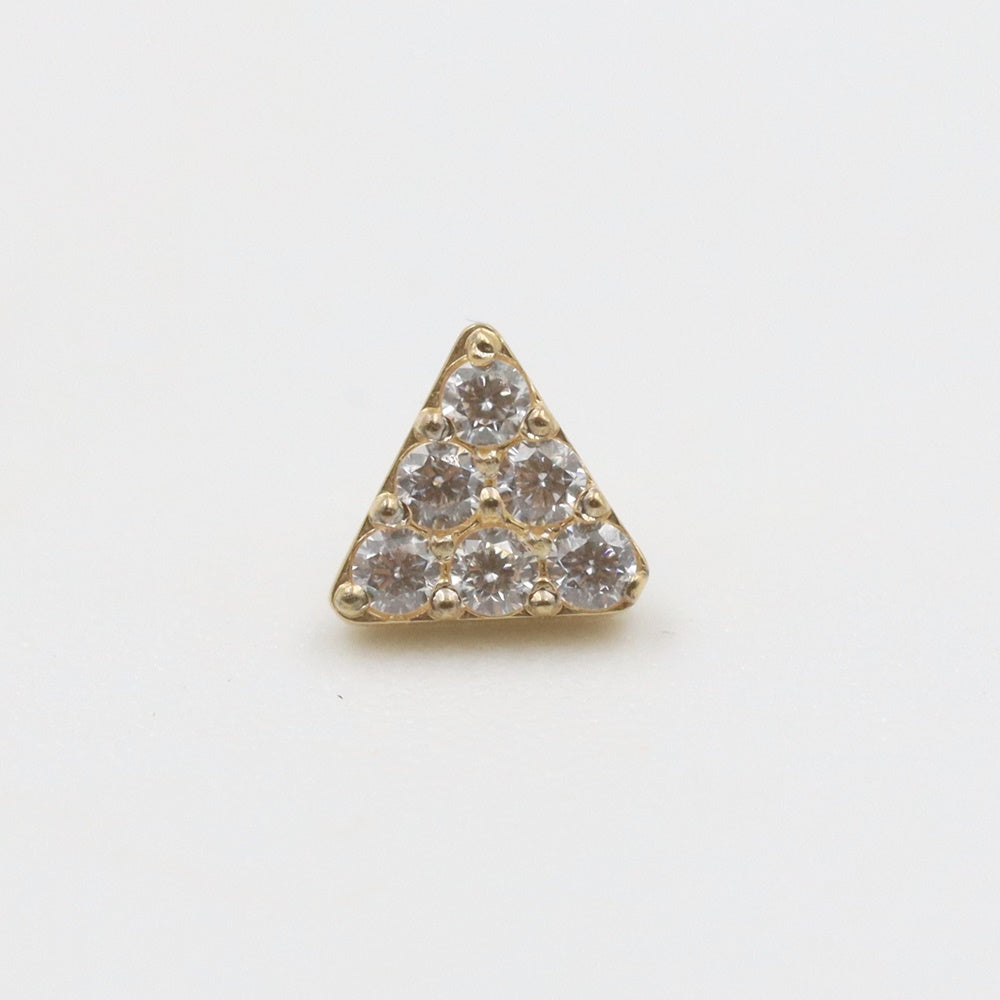 Triangle Piercing Stud