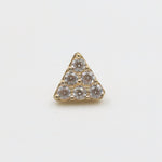 Triangle Piercing Stud