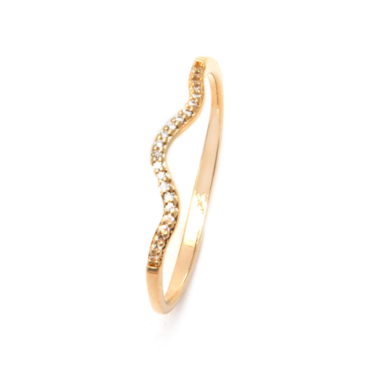 Pavé Wave Ring