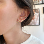 Mini Plain Bar Earring