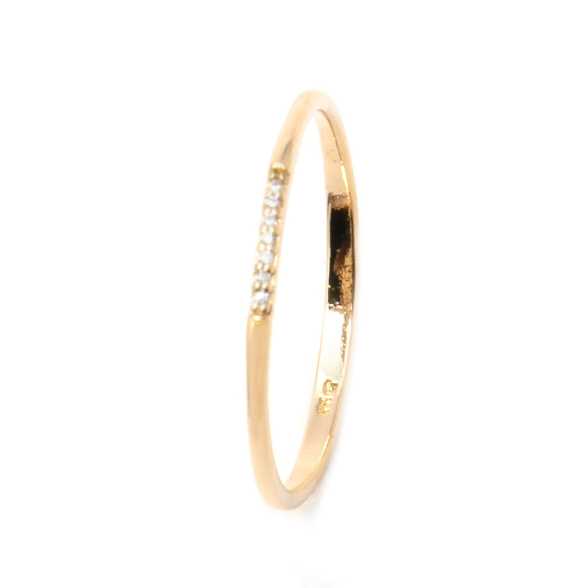 Pavé White Ring