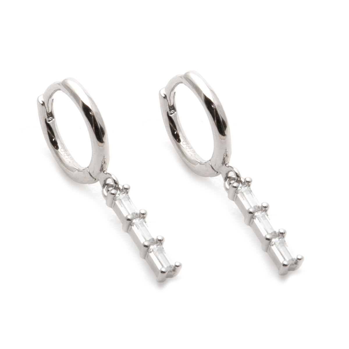 Baguette Huggie Earring