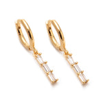 Baguette Huggie Earring