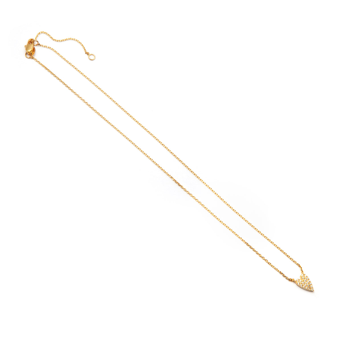 Heart Pavé Necklace