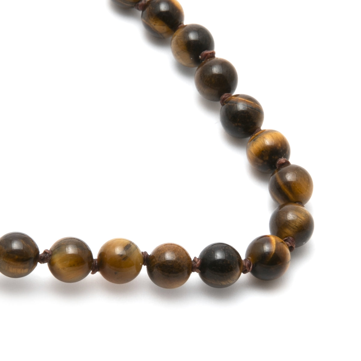 Tigers Eye Beads Necklace