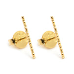Ana Bar Stud Earring