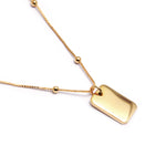 Tag Necklace