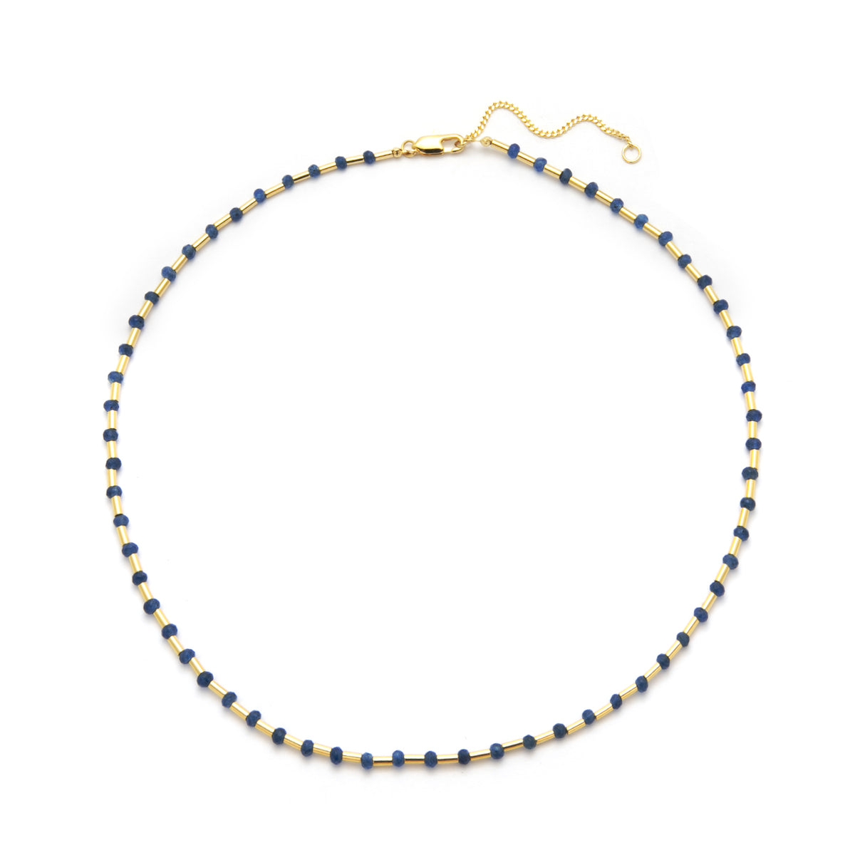 Blue Iris Necklace