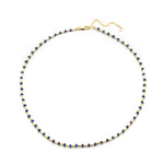 Blue Iris Necklace