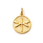 Dragon-Fly Coin Pendant