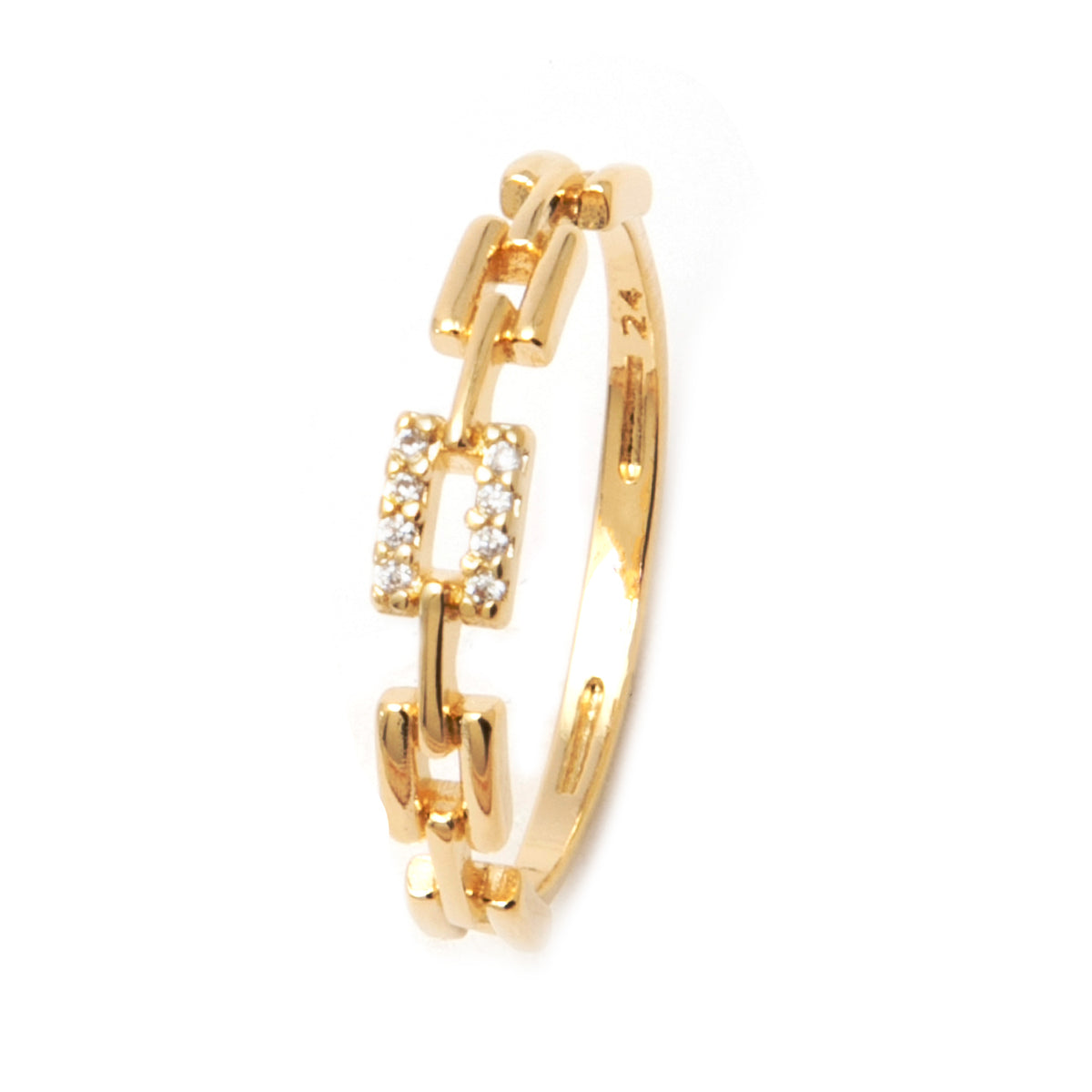 Pavé Chain Ring