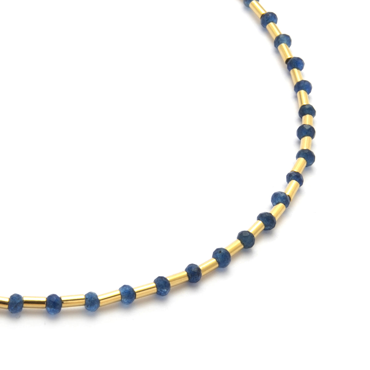 Blue Iris Necklace