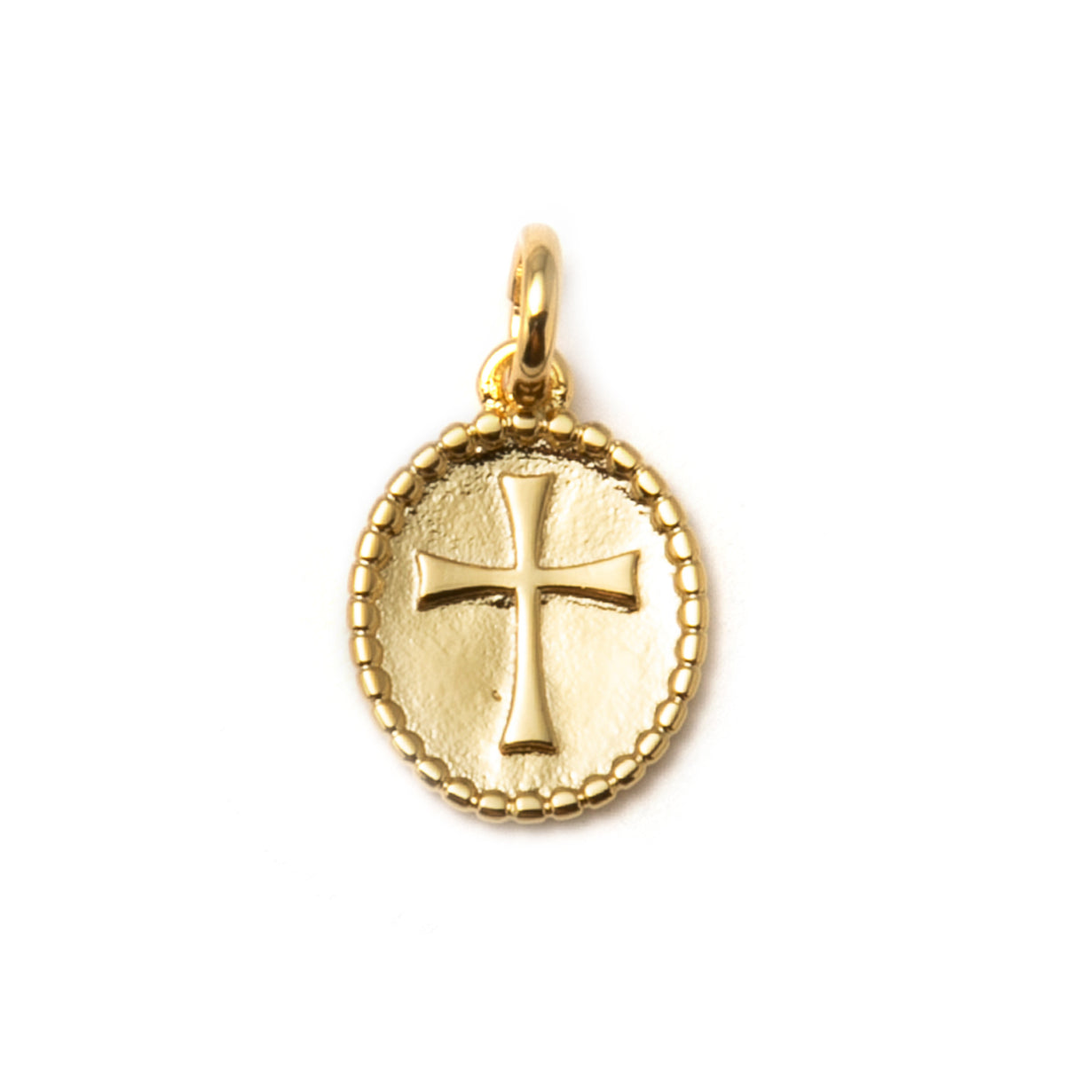 Cross Coin Pendant