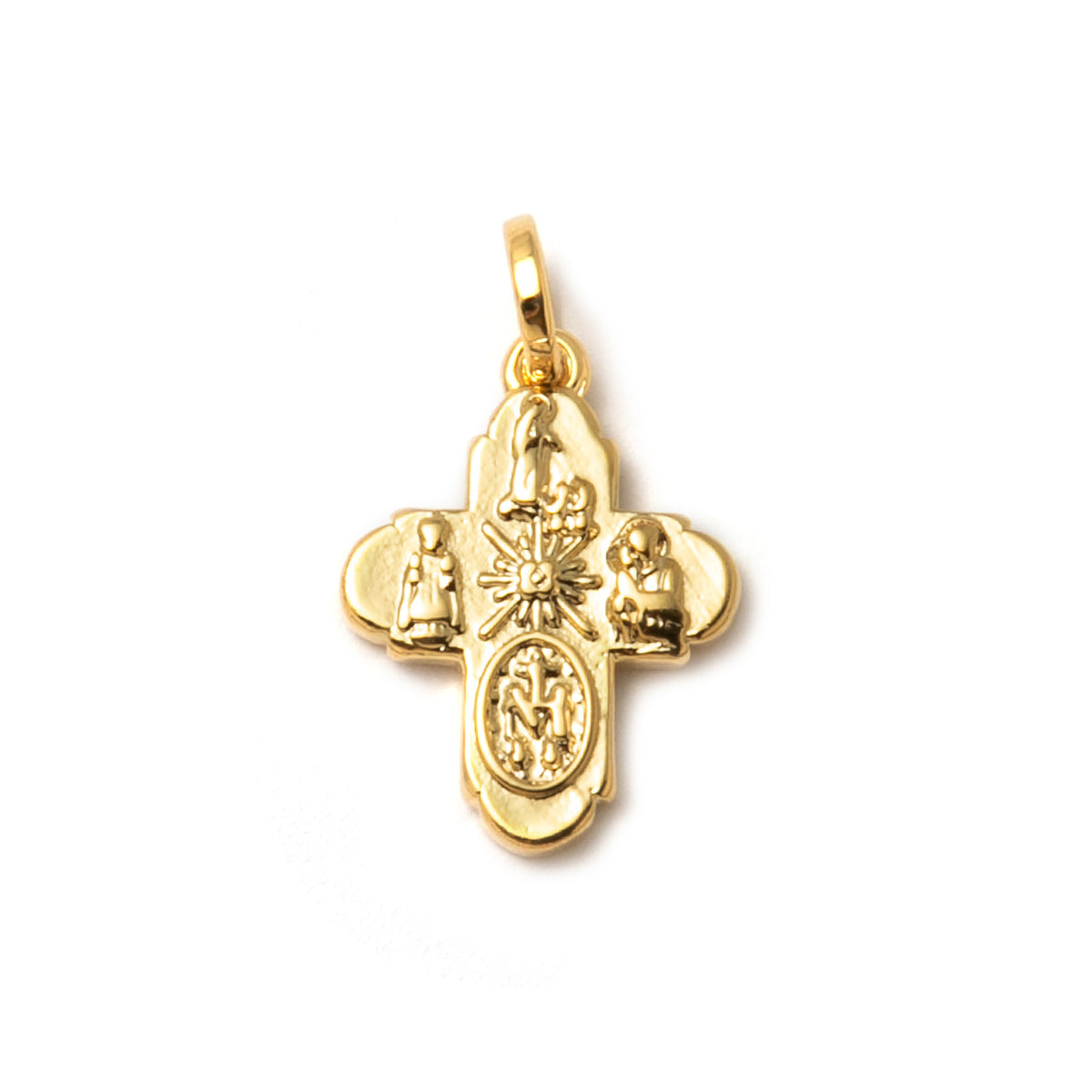 Puffy Cross Pendant
