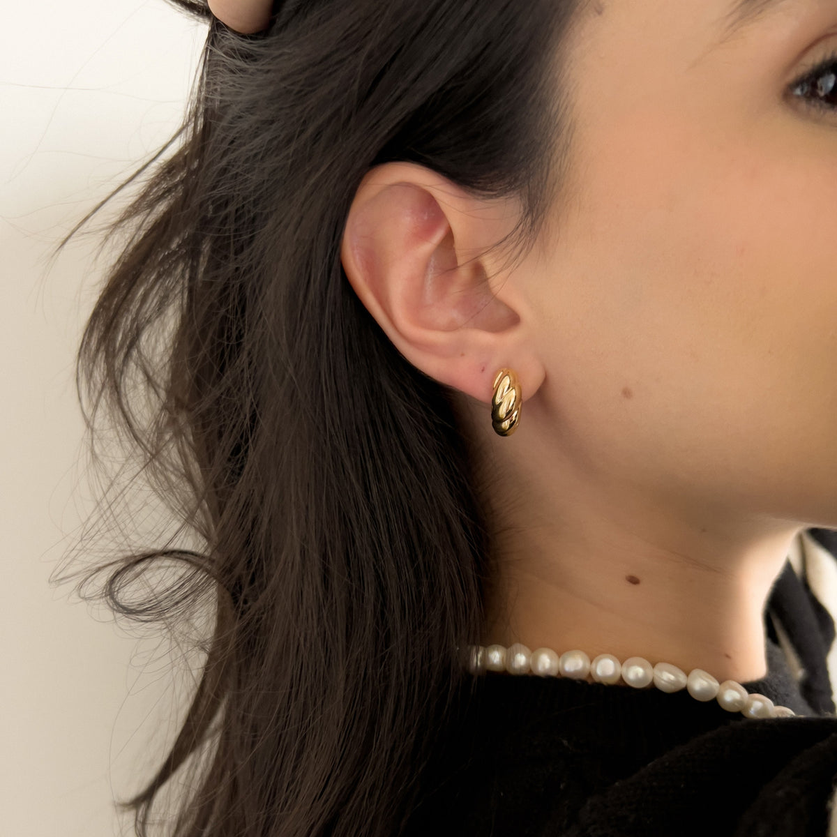 Croissant Earring