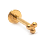 Plain Trinity Piercing Stud