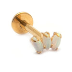 Naveta Opal Piercing Stud