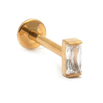 Baguette Piercing Stud