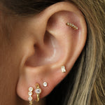 Diamond Piercing Stud