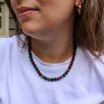 Mini Sara Necklace Multicolor Tourmaline