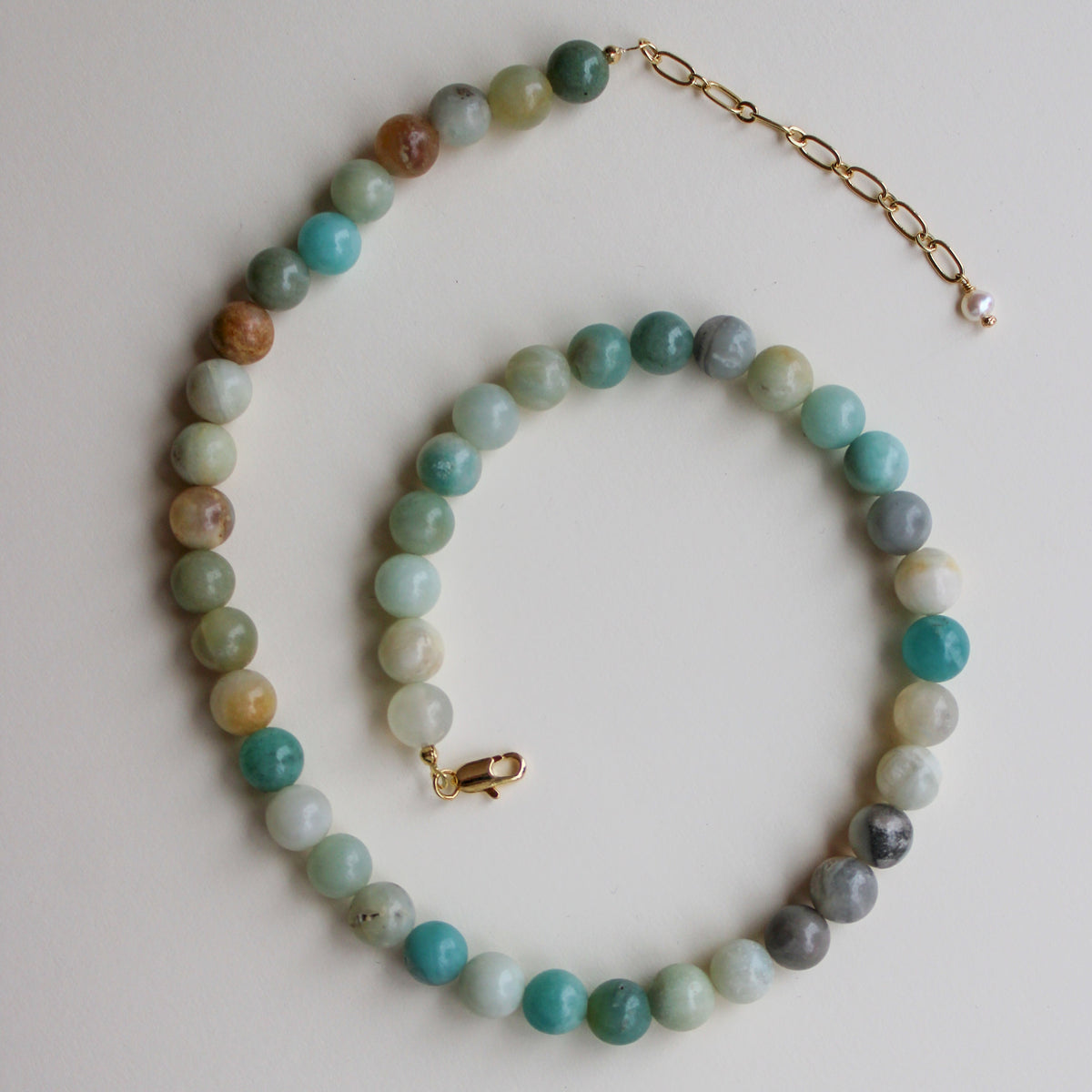 Mini Sara Necklace Amazonite