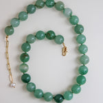 Sara Necklace Green Aventurine