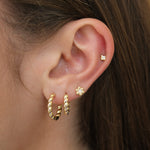 Mini Flower Stud Earring