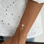 Plain Heart Bracelet