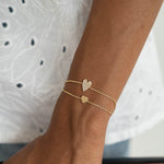 Heart Pavé Bracelet