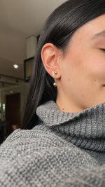 Mini Plain Bar Earring