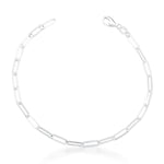 Paperclip Silver Bracelet